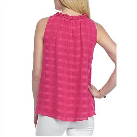 NWT Ruffle Neck Swing Tank - Picture 2 of 8